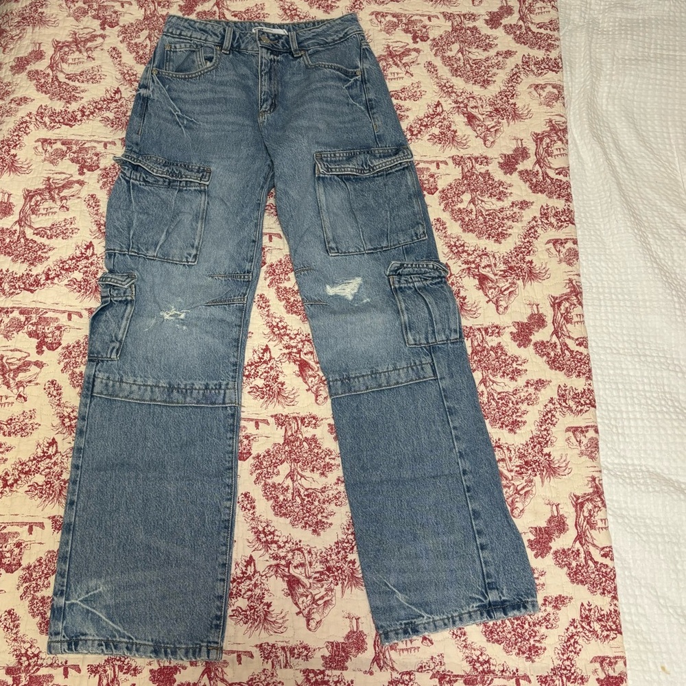 Garage cargo jeans